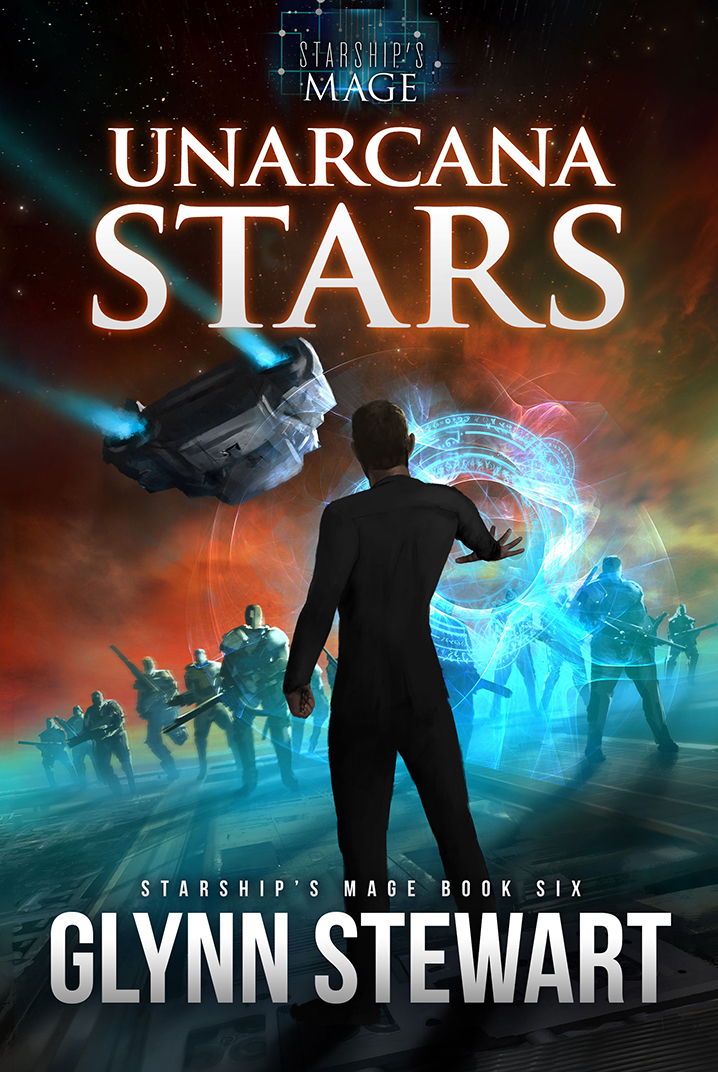UnArcana Stars by Glynn Stewart. Damien Montgomery returns in book six of the Starship's Mage series.